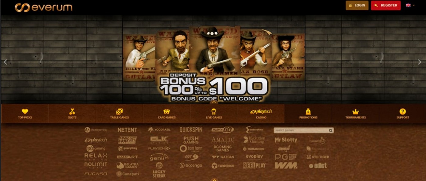 Everum Casino promocja